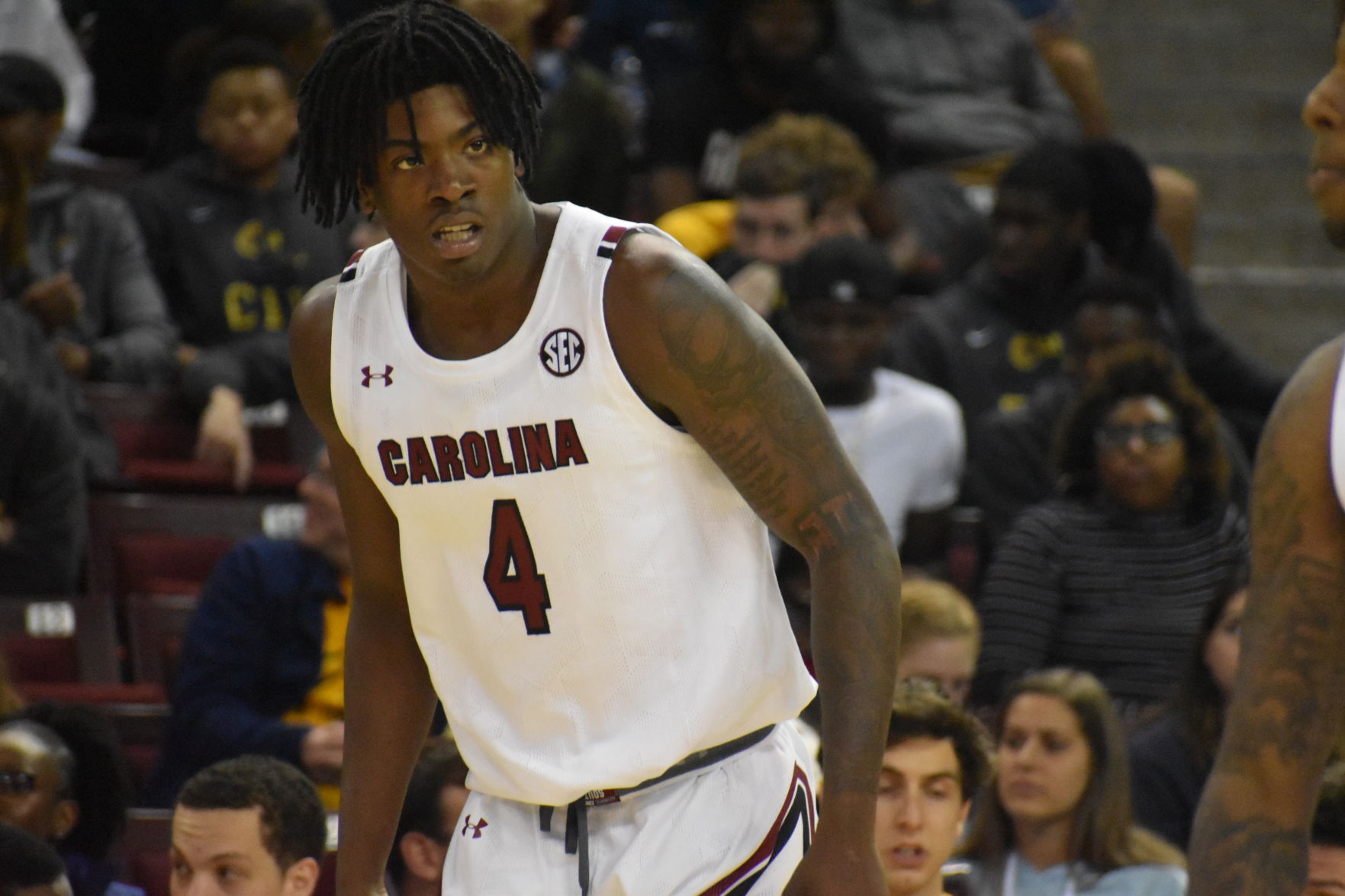 #4 Forward freshman Jalyn McCreary.JPG